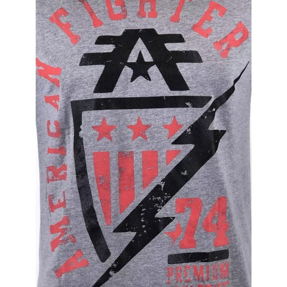 AMERICAN FIGHTER Men's T-Shirt CENTRAL RAGLAN Athl - Picture 7 of 8